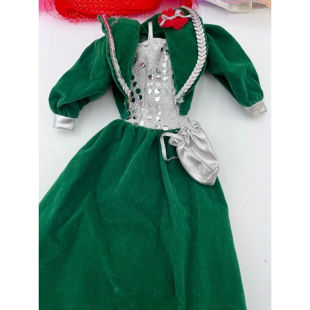 1996 Barbie Starlight Splendor Fashion Lot 6 Gowns Purses Mattel 68607